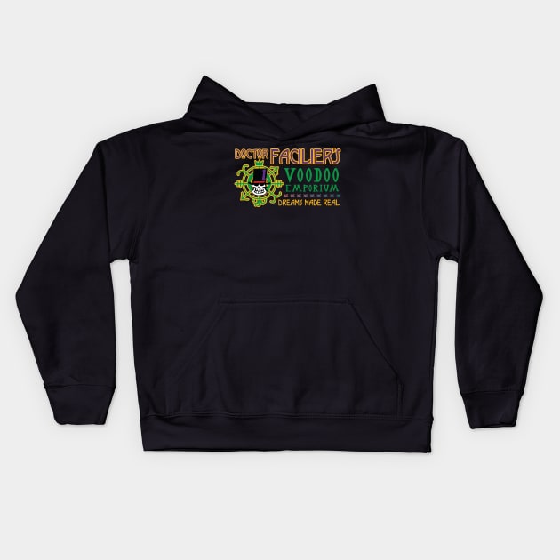 Dr. Facilier's Voodoo Emporium Kids Hoodie by Nazonian